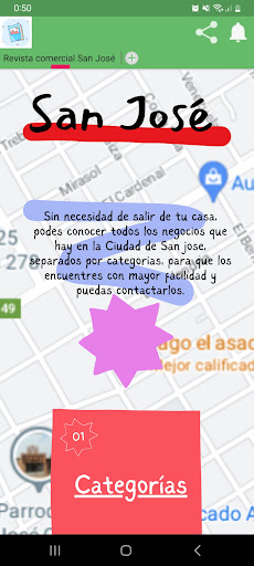 Android application Revista Comercial San José screenshort