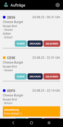 Tasty Restaurant Screen 3