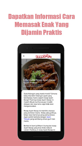 Sweetrip - Resep Masakan dan L Screen 3