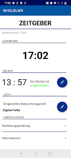 Android application WhistleBlower screenshort