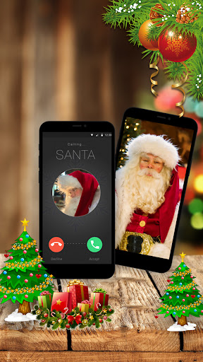Santa Prank Video: Fake Call Screen 2