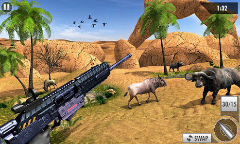 Wild Deer Hunt 2021: Animal Shooting Games  screenshots 1