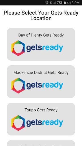 GetsReady Screen 2