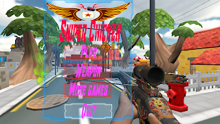sniper chickens - Screenshot 1