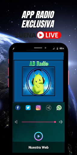 Android application ab radio screenshort