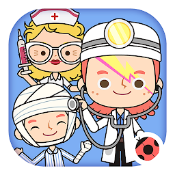 「米加小鎮: 醫院-早教益智教育遊戲」圖示圖片