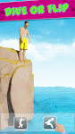 screenshot of Cliff Flip Diving 3D Flip