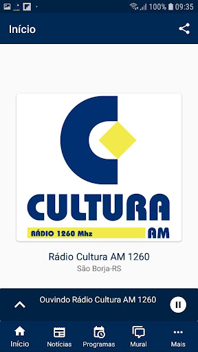 Rádio Cultura AM 1260 Screen 2
