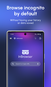 InBrowser – Incognito Browsing 1