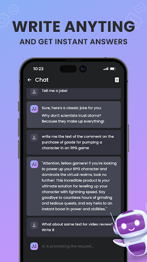 AI Chat - Virtual assistant Screen 2