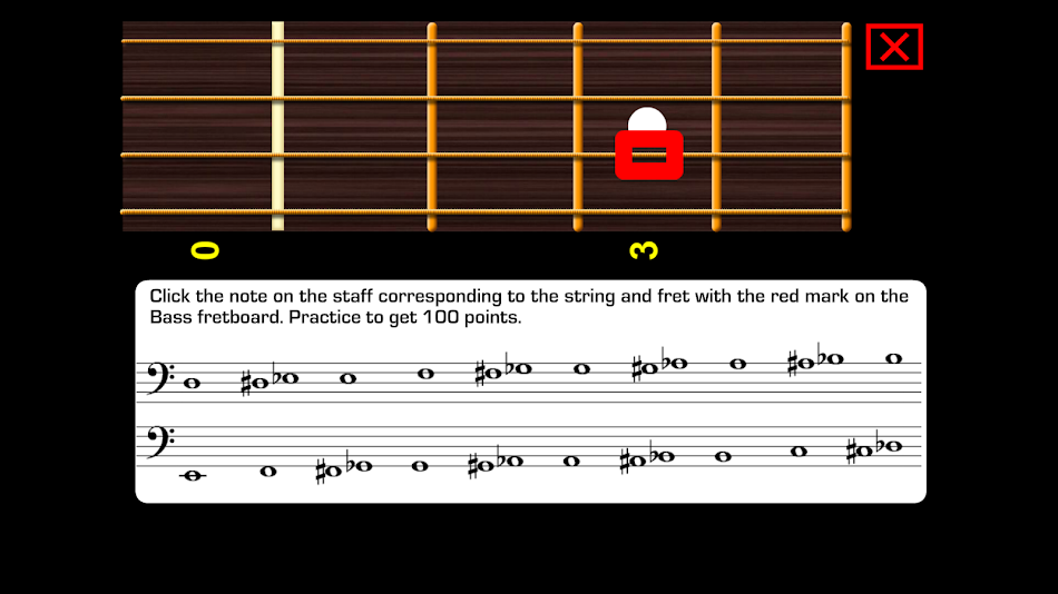 #4. Bass Sheet Reading (Android) By: Musycom Apps