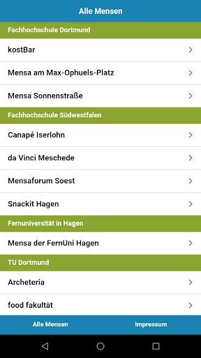 Mensa Dortmund Screen 3