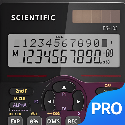 Scientific Calculator PRO Header - AppWisp.com