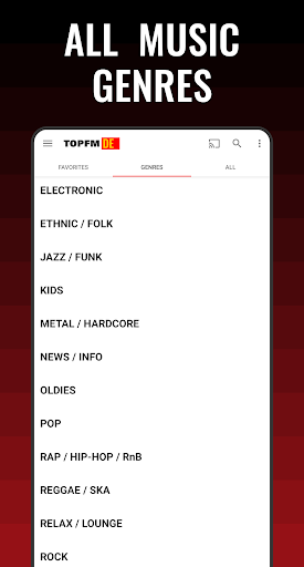 Radio Germany online Screen 2