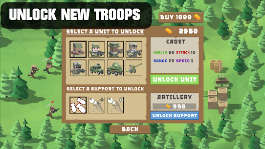 Border Wars: Military Games APK + MOD [Unlimited Money and Gems] 5