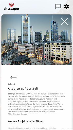 cityscaper - AR Stadtplanung Screen 3