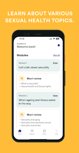 Android application Anathema screenshort