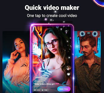 Vibe: Music Video Maker, Effect, No Skill Need 0.5.6 APK screenshots 1