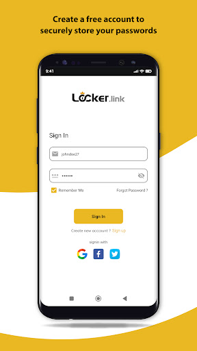 Android application Locker screenshort