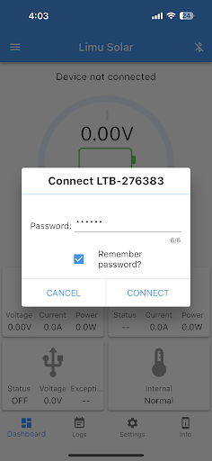 Android application LimuSolar: LM Solar screenshort
