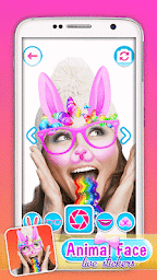 Animal Face Live Stickers