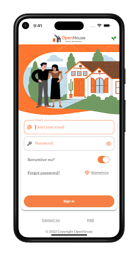 Android application OpenHouse Insurance screenshort