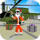 Santa Stickman Rope Hero: Gangster Crime Simulator