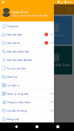 VN POST eOffice Screen 3