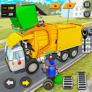 Truck Driving Game Trash Truck