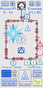 Random Pyramid Defense : pixel tower defense 1.8.6 APK screenshots 1