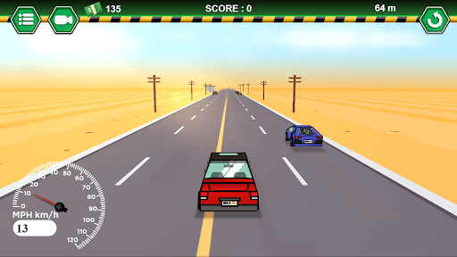 Android application Highway Cars screenshort