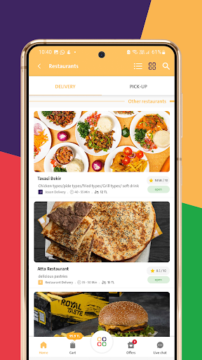 JOAAN: Food & Groceries Screen 3