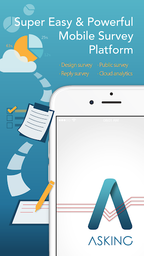 Android application Asking - Mobile Survey Analyst screenshort
