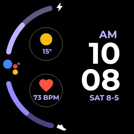 Night 42 - watch face screenshot 20