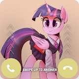 fake call from twilight Sparkle icon