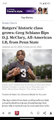 NJ.com: Rutgers Football News Screen 2