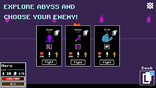 Abyss Dungeon : Card Roguelike Screen 2
