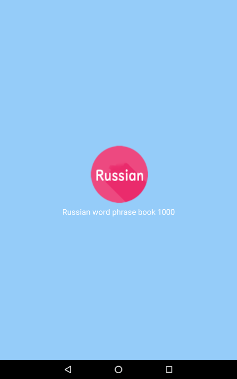 Russian word phrase book 1000のおすすめ画像1