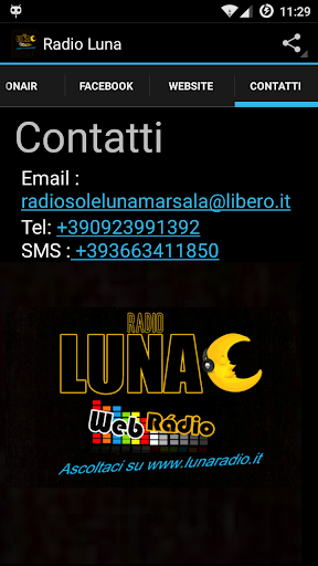 Radio Luna Marsala Screenshot 2 - AppWisp.com