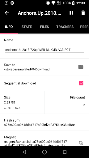 GoTorrent- Torrent Downloader Screen 3