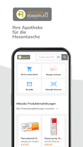 Android application Apotheke am Römerplatz Koblenz screenshort