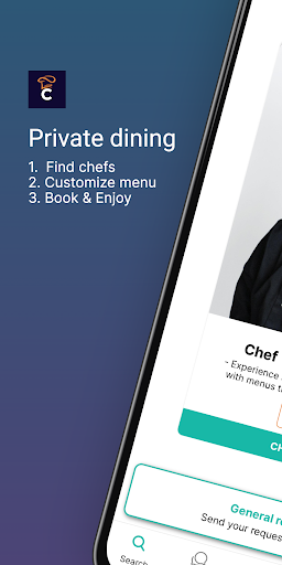Android application ChefMaison screenshort