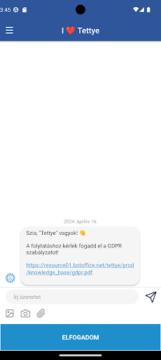 Android application I Love Tettye screenshort
