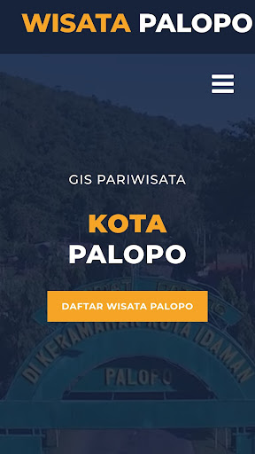 Android application SEBARAN WISATA KOTA PALOPO screenshort