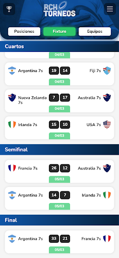 Rugby Champagne Torneos Screen 3