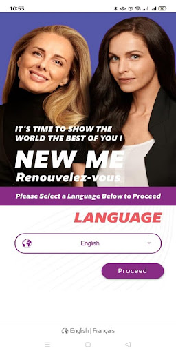 NEW ME APP Screen 2