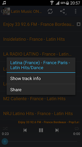 Latin Hits Music ONLINE Screen 3