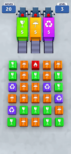Android application Package Sort screenshort