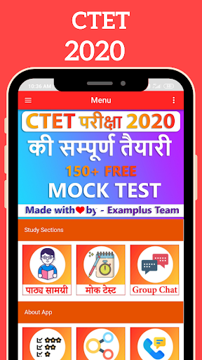 Android application CTET : Notes & Practice Test screenshort