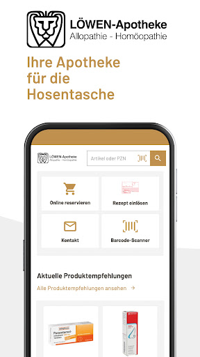 Android application Löwen-Apotheke Aschaffenburg screenshort